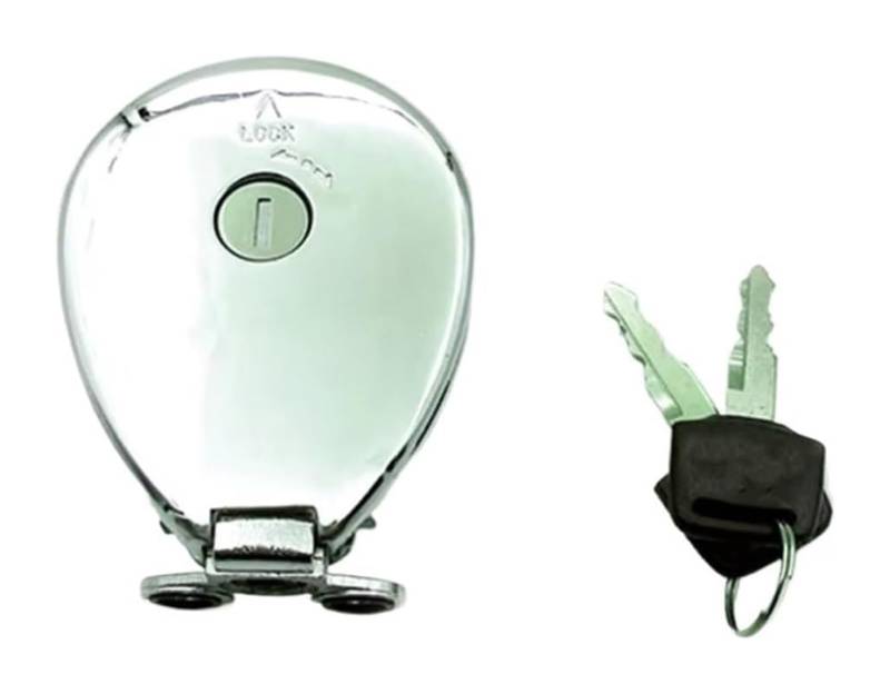 Zündlichtschalter Für EL250 Für Eliminator 250LX 1989 1990 1993 1994 1995 1996 1998 Motorrad Tankdeckel Benzin Cover Lock von RINKTEEA