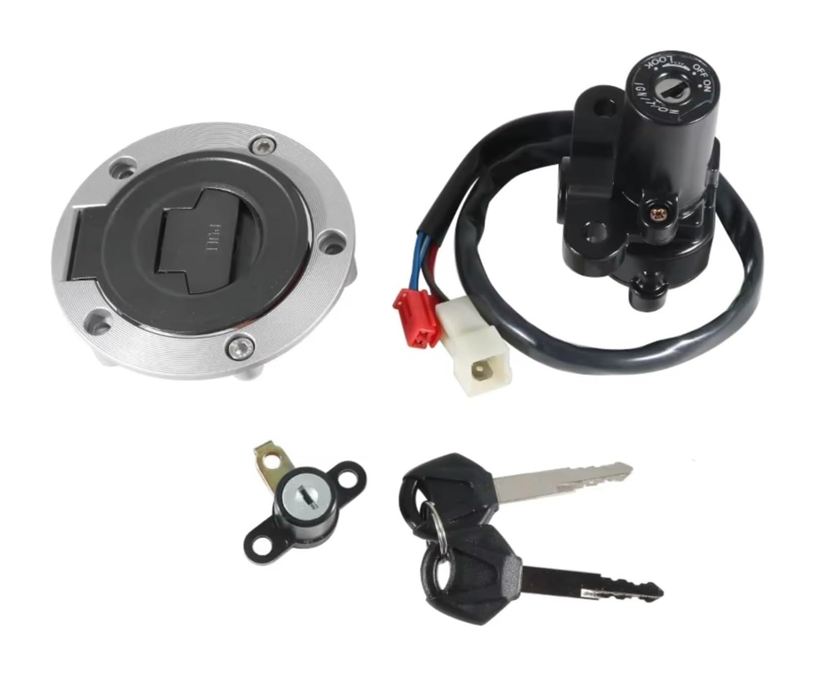 Zündlichtschalter Für FZ10 2017 Für VSTAR Für XVS1300A Für XVS1300 2007-2015 Motorrad-Tankdeckel-Schlosssatz Zündlichtschalter Für FZ10 2017 Für VSTAR Für XVS1300A Für XVS1300 2007-2015 Motorrad-Tankdeckel-Schlosssatz von RINKTEEA