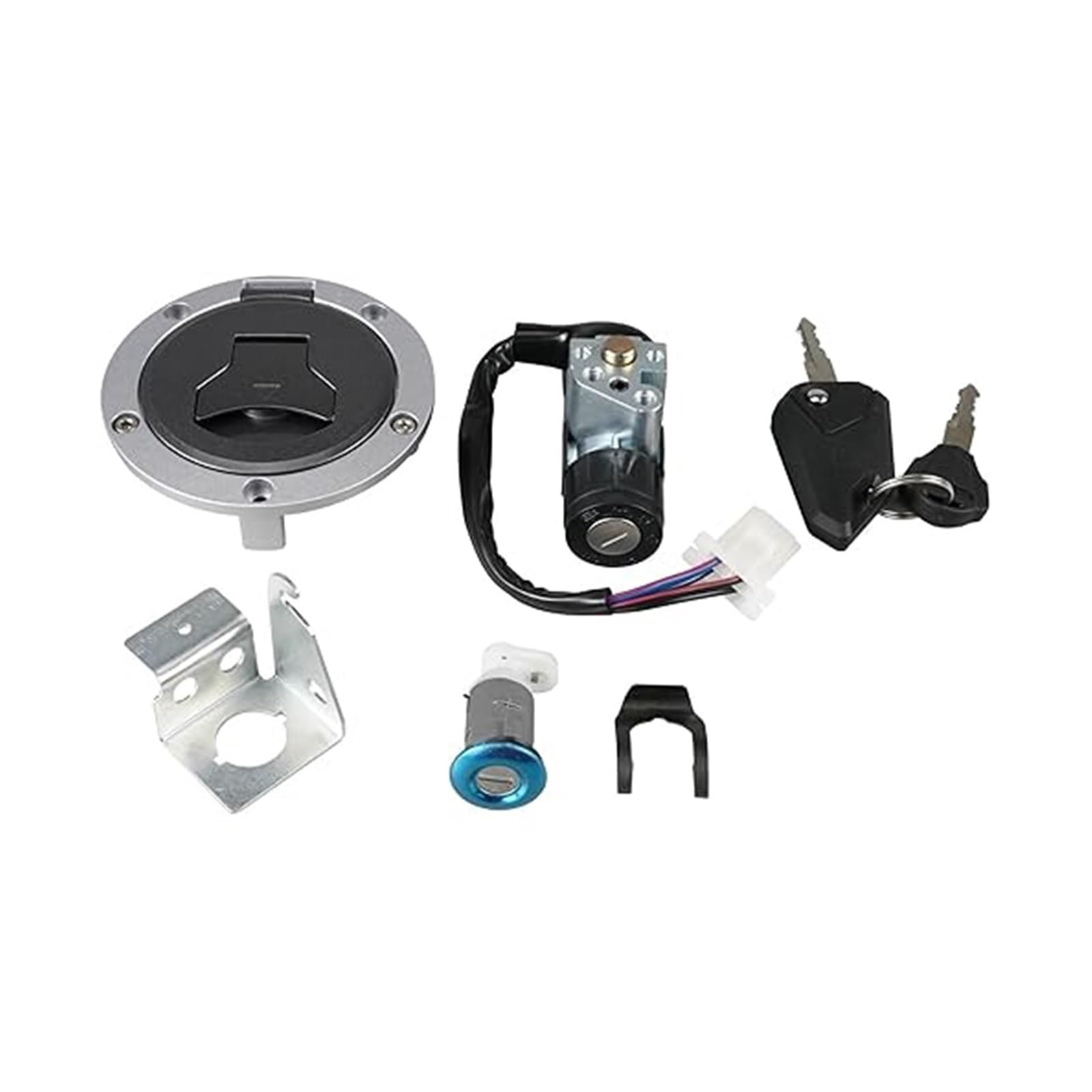 Zündlichtschalter Für Grom 125 2017 2018 2019 2020 Für Grom 125 ABS 2018 2019 2020 Motorrad-Tankdeckel-Sitzschloss Mit Schlüssel-Zündschalter Zündlichtschalter Für Grom 125 2017 2018 2019 2020 Für Grom 125 ABS 2018 2019 2020 Motorrad-Tankdeckel-Sitzschloss Mit Schlüssel-Zündschalter von RINKTEEA