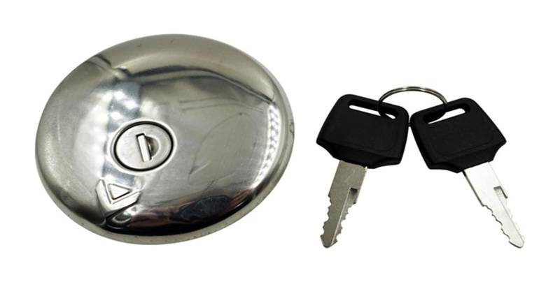 Zündlichtschalter Für Haojue GN125 Für GN125H Für GN125F HJ150 HJ125-8-8E 4-6-Draht-Tankdeckel-Abdeckung Schlösser Motorrad-Zündschlüssel(A Tank Cap) von RINKTEEA