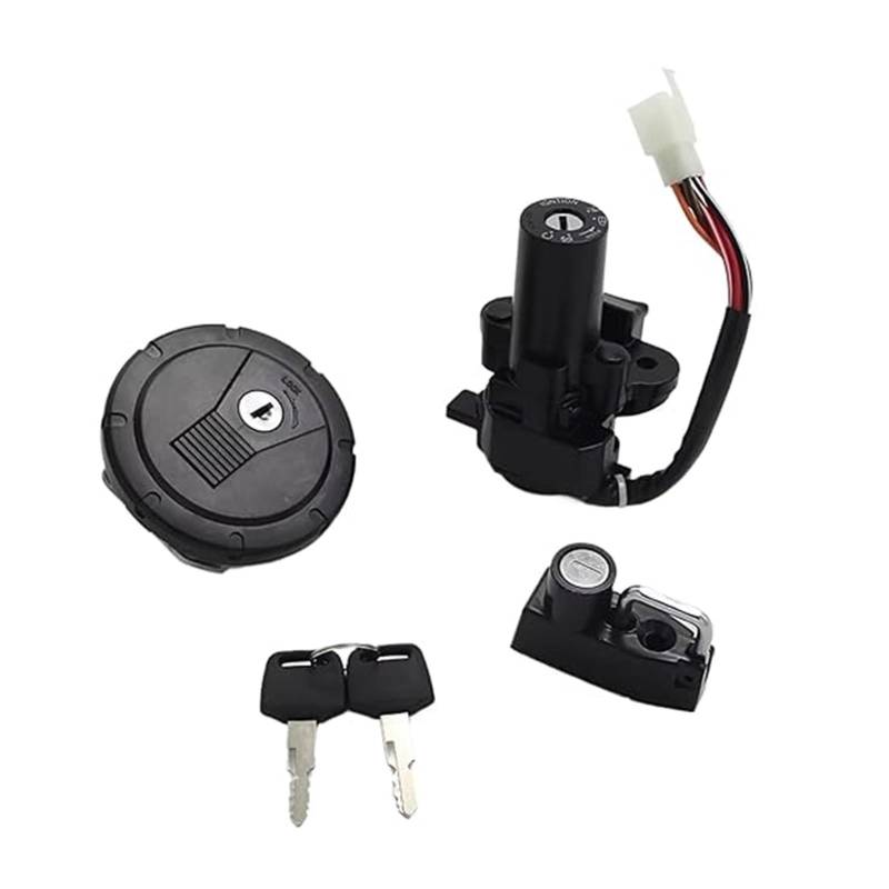 Zündlichtschalter Für KLX125 2010-2014 Für KLX125 Für D Tracker 2010-2014 Für KLX250 2001-2014 Motorrad-Zündschalter-Tankdeckel von RINKTEEA