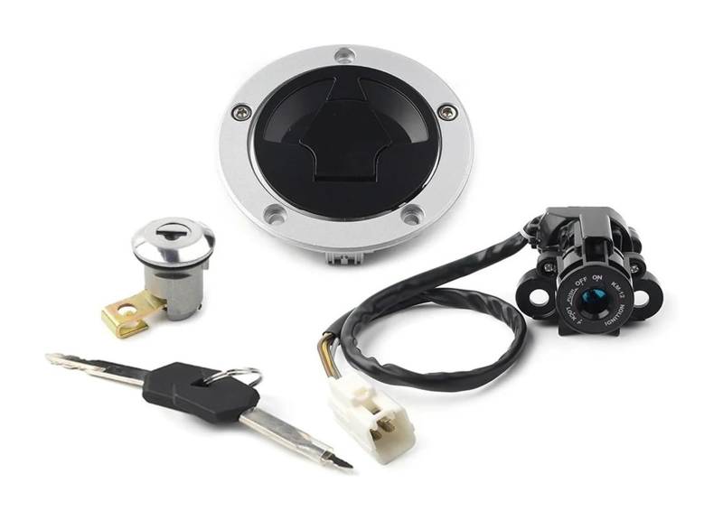 Zündlichtschalter Für Kawa&saki Für Z1000 2010-2016 Motorrad Kraftstoff Gas Kappe Zündung Schalter Sitz Lock Schlüssel von RINKTEEA