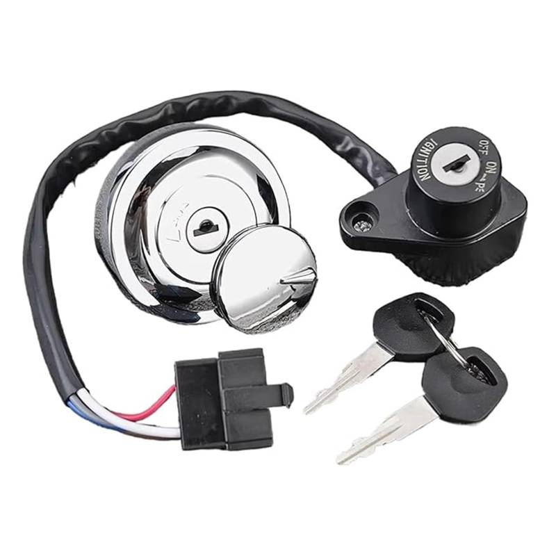 Zündlichtschalter Für Kawa&saki VN900 Für Classic Für Custom VN900 Für Vulcan 900 Für Custom Für Classic LT Kraftstoff Tank Kappe Zündung Schalter Sitz Lock Schlüssel von RINKTEEA