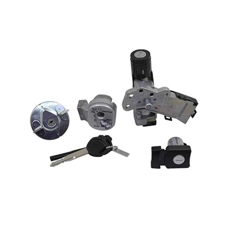 Zündlichtschalter Für Lead 110 Für NHX110 2008-2015 Motorrad Zündschloss Schloss Tankdeckel Abdeckung Sitz Set Ersatzteile von RINKTEEA