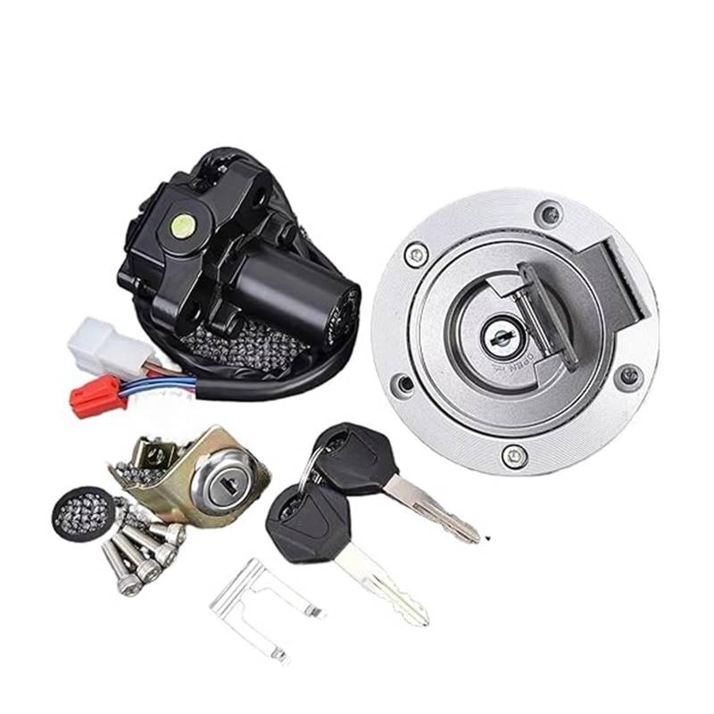 Zündlichtschalter Für MT01 MT-01 Für YZF R1 R6 2006 2007 2008 2009 MT 01 Motorrad Kraftstoff Gas Kappe Zündung Schalter Sitz Schloss von RINKTEEA