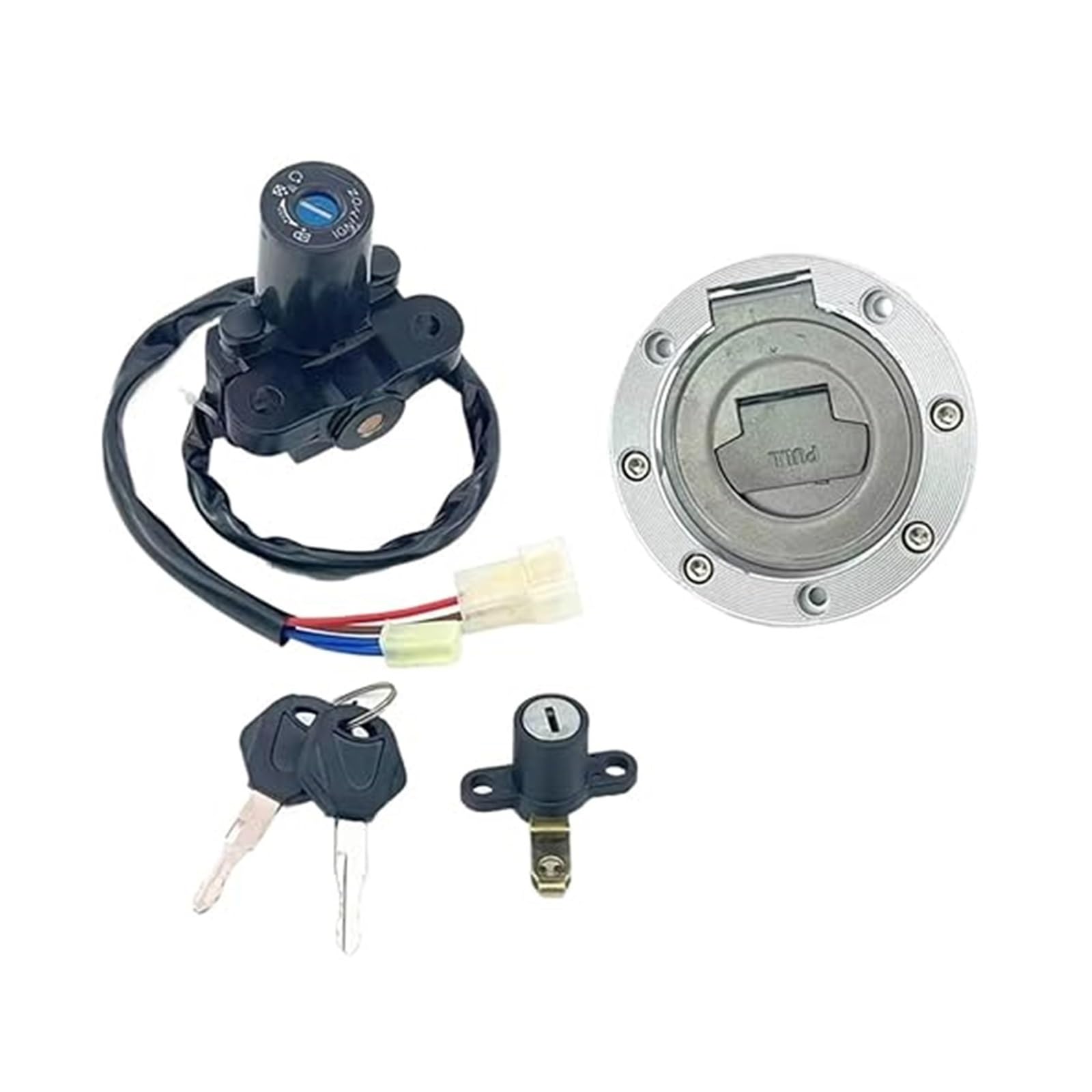 Zündlichtschalter Für MT03 2006-2012 Für MT07 2013-2016 Für MT09 2013-2016 Motorrad-Zündschalter Sitz Tankdeckel Schlossschlüssel Zündlichtschalter Für MT03 2006-2012 Für MT07 2013-2016 Für MT09 2013-2016 Motorrad-Zündschalter Sitz Tankdeckel Schlossschlüssel von RINKTEEA