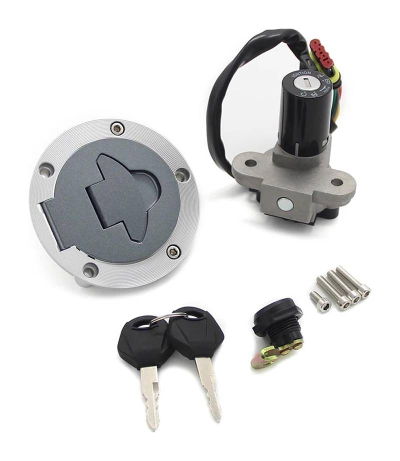 Zündlichtschalter Für MV Für Agusta F4 750 VOR 312R 1000 312RR 1078 1 + 1 Motorrad Zündschlüsselschalter Tankdeckel Sitzschloss Kit 800090249 800093340 von RINKTEEA