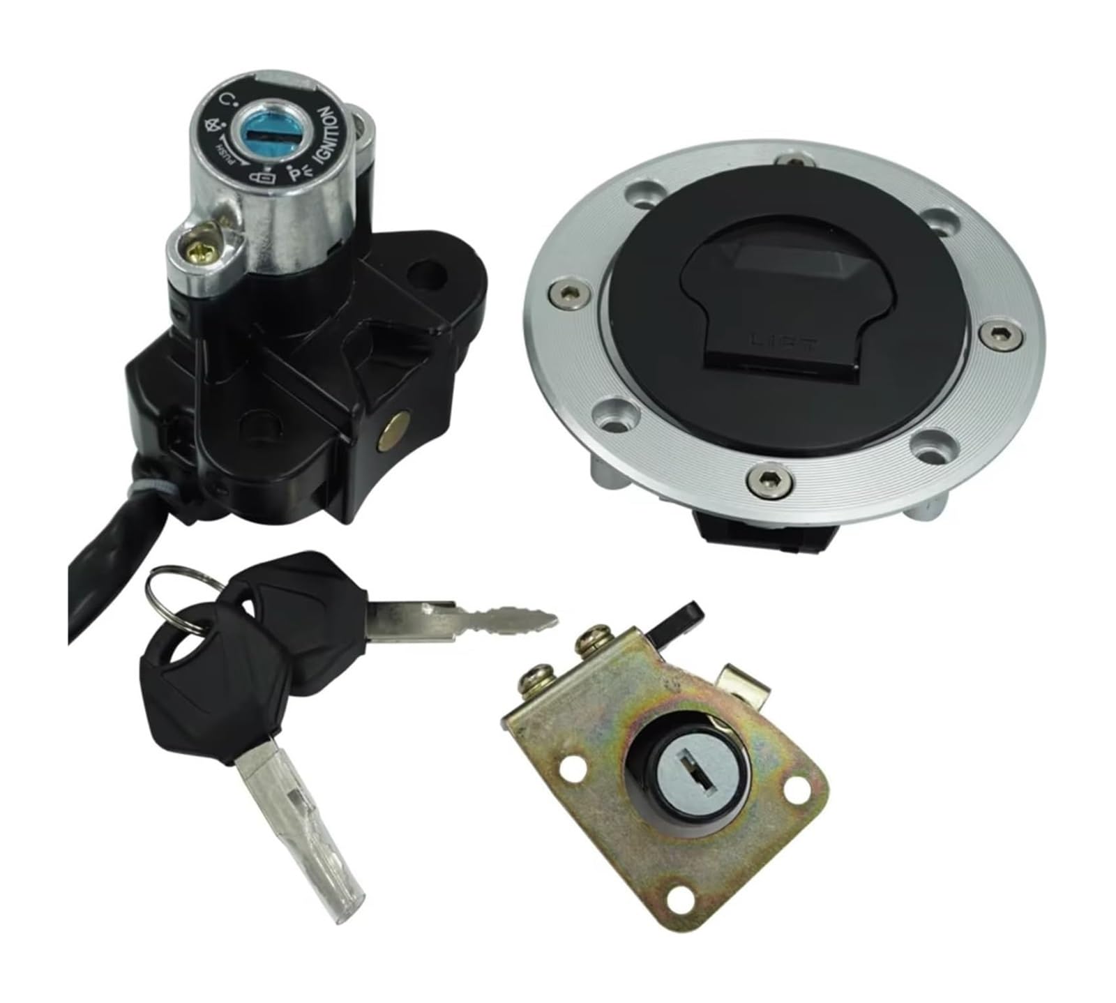 Zündlichtschalter Für Suz&uki Für TL1000R 1998-2003 Für TL1000S 1997-2001 Motorrad Zündschlüssel Schalter Tankdeckel Schloss Tankdeckel Zündlichtschalter Für Suz&uki Für TL1000R 1998-2003 Für TL1000S 1997-2001 Motorrad Zündschlüssel Schalter Tankdeckel Schloss Tankdeckel von RINKTEEA