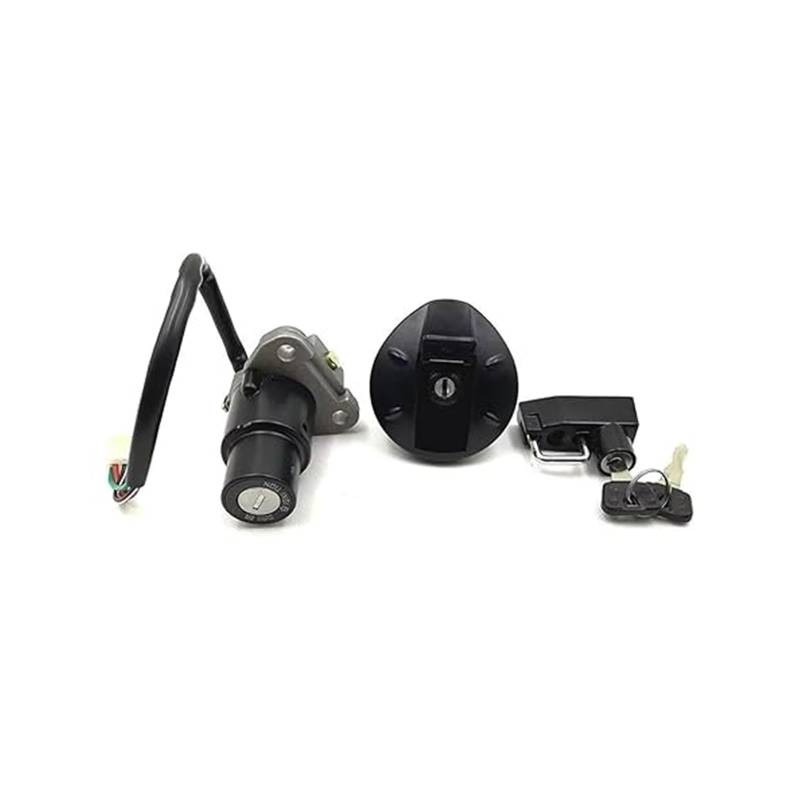 Zündlichtschalter Für Tricker XG 250 XG250 Motocross Zündschloss Tankdeckel Kappe Schloss Helm Sicherheit Key Set von RINKTEEA