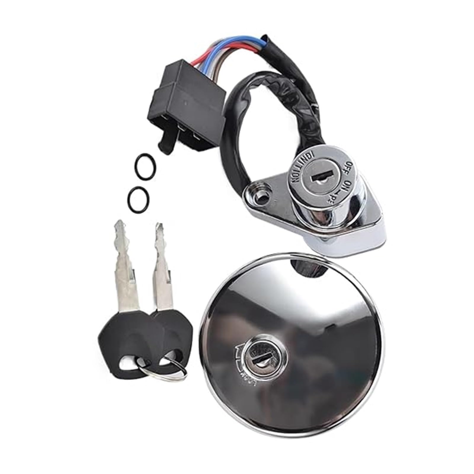 Zündlichtschalter Für VN800 800 1996-2001 Für VN800 800 Für Drifter 1999-2000 Motorrad Zündschloss Tankdeckel Abdeckung Schloss Schlüssel Zündlichtschalter Für VN800 800 1996-2001 Für VN800 800 Für Drifter 1999-2000 Motorrad Zündschloss Tankdeckel Abdeckung Schloss Schlüssel von RINKTEEA