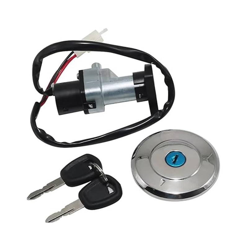 Zündlichtschalter Für XG500 Für Street 500 XG750 Für Street 750 Motorrad Zündschlüsselschalter Tankdeckel Sitzschloss-Kit von RINKTEEA