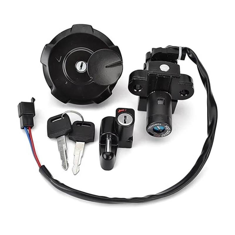 Zündlichtschalter Für XR 650 L Für XR 650L 1993-2017 Motorrad Kraftstoff Gas Kappe Zündung Schalter Sitz Schloss von RINKTEEA