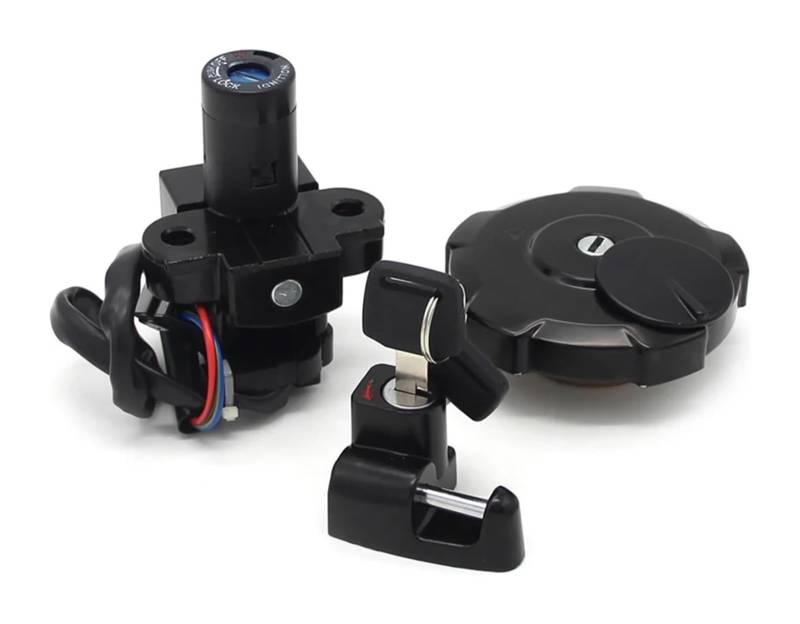 Zündlichtschalter Für XR650 Für XR650L 1993 1994 1995-2017 Motorrad-Zündschalter Tankdeckel Sitzschloss Schlüsselsatz 35010-MY6-680 35010-MY6-L40 von RINKTEEA