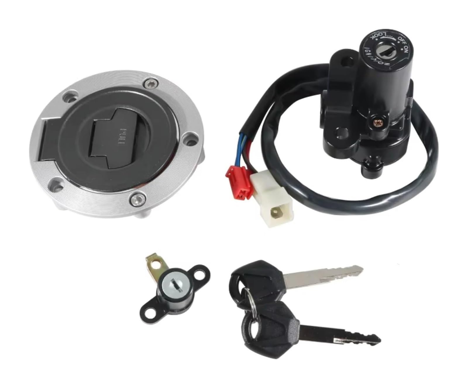 Zündlichtschalter Für XT660 Für XT660Z Für Tenere 2008-2013/2015 Für MT03 2006-2012 Motorrad-Tankdeckel-Verriegelungssatz Zündlichtschalter Für XT660 Für XT660Z Für Tenere 2008-2013/2015 Für MT03 2006-2012 Motorrad-Tankdeckel-Verriegelungssatz von RINKTEEA