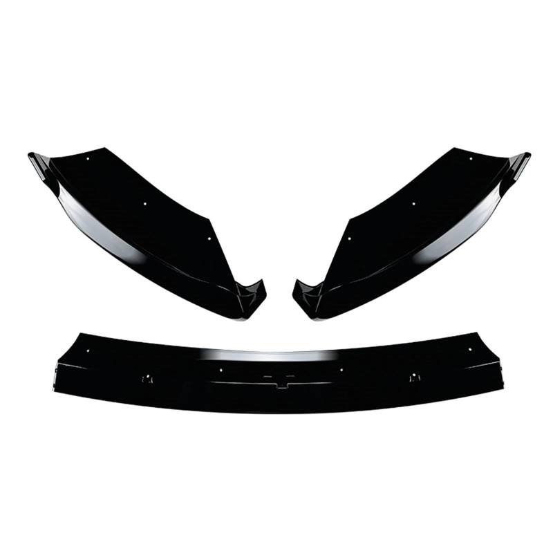 Frontspoiler Für Ford Für Fiesta ST MK6 Für B-Max B232 2008-2017 Frontschürze Spoiler Lip Untere Splitter Klinge Schutz Frontlippe Splitter(Gloss Black) von RIOVOEE
