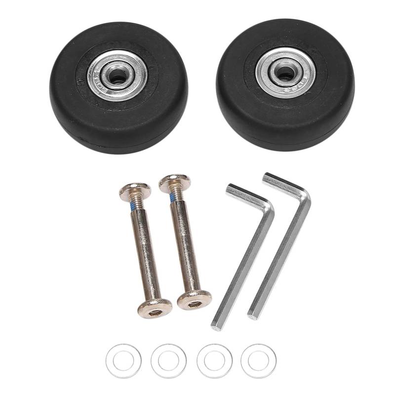 RIYAN Ersatzrollen für Gepäck, Koffer, Achsen, Deluxe-Reparaturwerkzeug, Außendurchmesser: 50 mm, 2 Stück von Erkic
