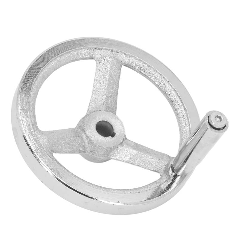 Handwerksmaschine mit Handwadern Wirkungsbeständig 3 Gesprochenes Handrad für Drehfräsen Schleifmaschine 12x125 Mm für Verschiedene Werkzeuge von RIZGHWOY