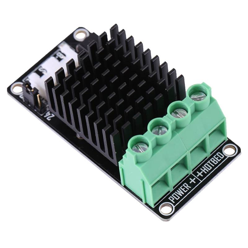 Hochwertiger 3D-Druckerheizungscontroller für Stabile Langfristige Arbeiten, 30A Große Strom, für Hitzebett-Extruder, Geeignete 3D-Drucker-Enthusiasten von RIZGHWOY