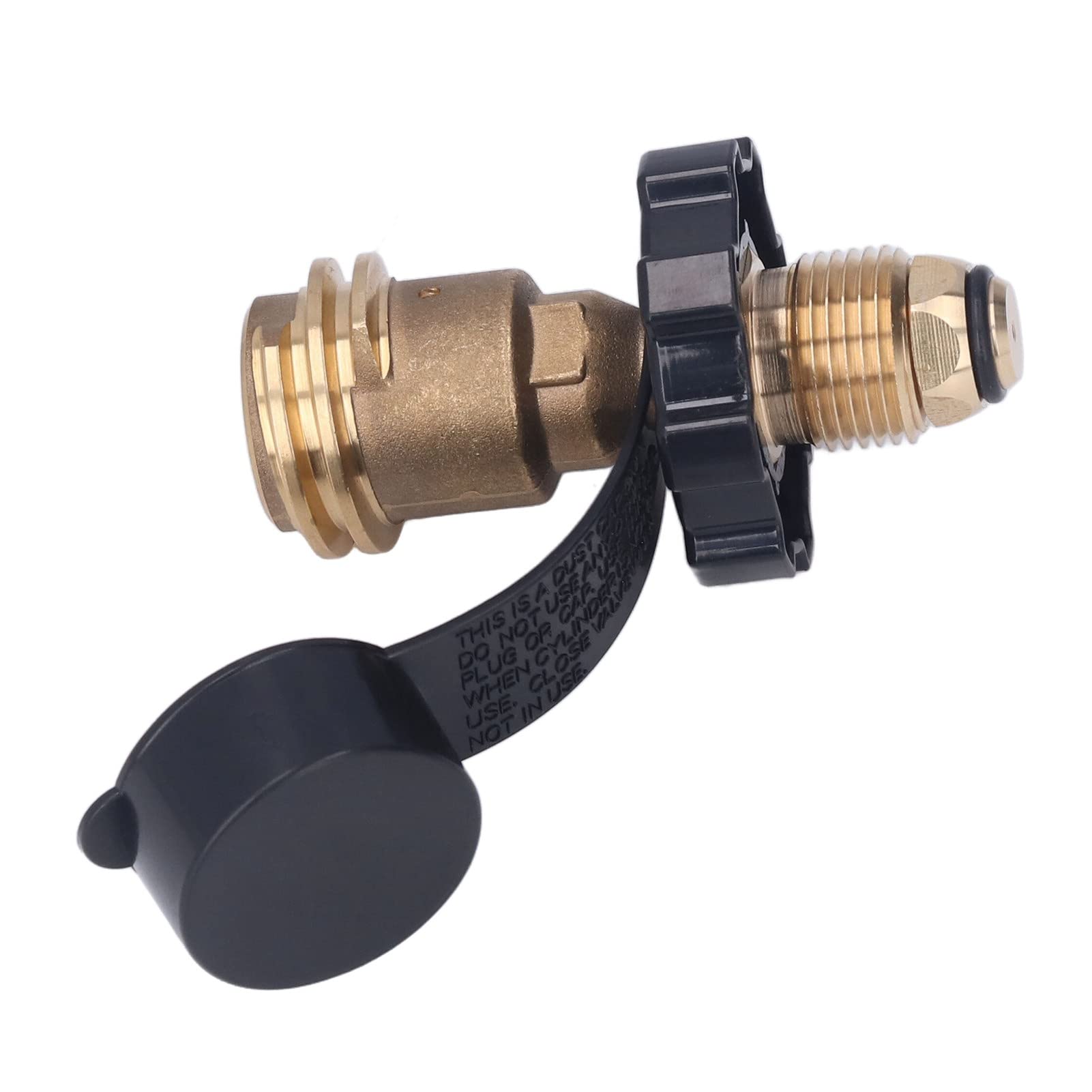 Nachfülladapter mit Schwarzem Griff Pol Konvertieren QCC1 Typ 1 für Barbecue -Grills - Gastankadapter Im Messingmaterial Nachfülladapter mit Schwarzem Griff Pol Konvertieren QCC1 Typ 1 für Barbecue -Grills - Gastankadapter Im Messingmaterial von RIZGHWOY