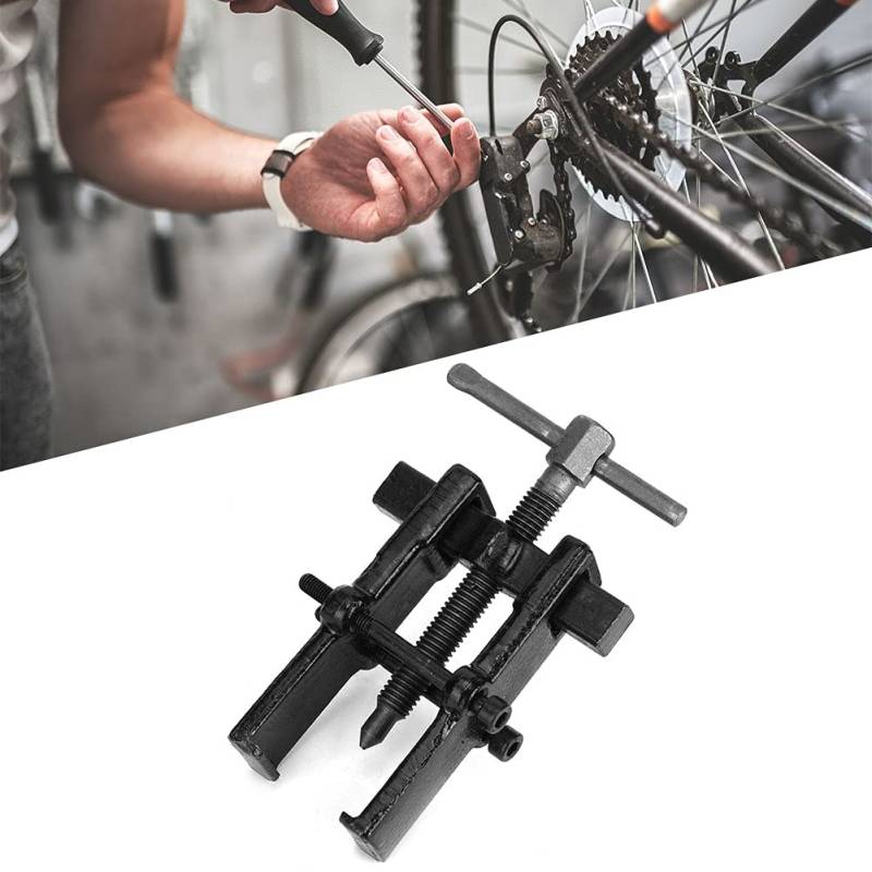 RIZGHWOY Haltbarer Kiefer -Puller -Chrom Vanadium Stahllager Extraktor Handwerkzeug Zur Reparatur von Fahrrädern (75 mm 3 Zoll) von RIZGHWOY