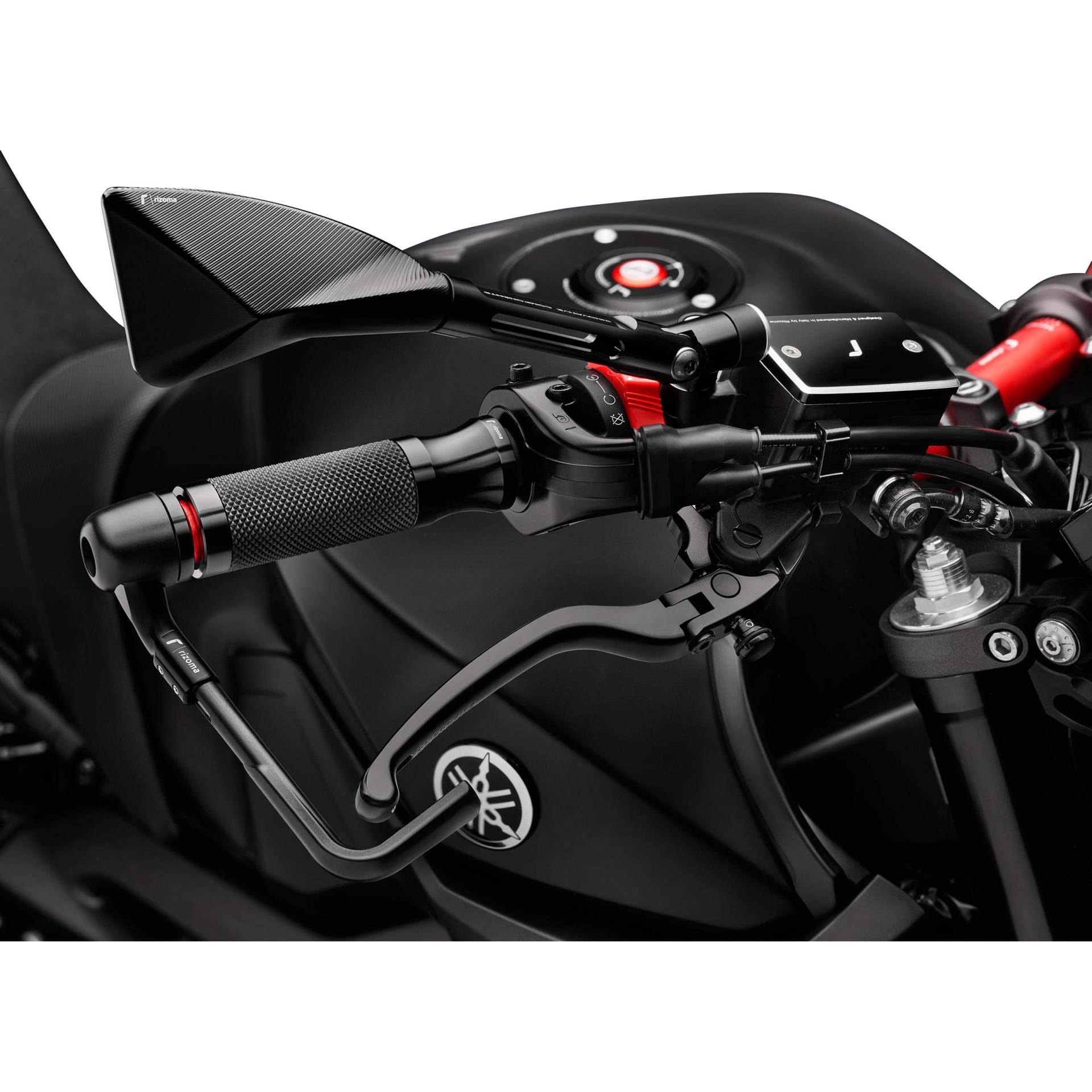 Rizoma Lenkergriffe Motorrad Sport Line Farbe schwarze von RIZOMA