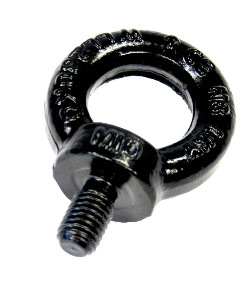 RJT 5x Ringschraube M10 DIN580 C15 Schwarz verzinkt (909473) von RJT