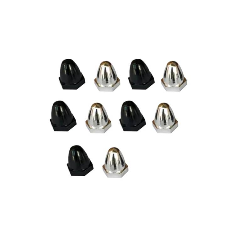 10 stücke M5 M6 Propeller Mutter Kappe Festen Adapter Kompatibel mit 2212 Emax MT1806 2204 2206 2208 Bürstenlosen Motoren Kompatible Ersatzteile 5CW 5CCW(M6 Hexagon) von RJXDUPHT