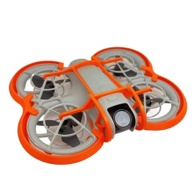 3-teiliges Set kompatibel mit Neo 360 Protection Kit Crash Bracket Drone Bumper Rumpf Gehäuse Kopfschutz Paddle Protection Kit(Orange) von RJXDUPHT