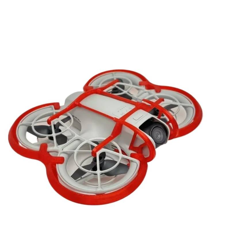 3-teiliges Set kompatibel mit Neo 360 Protection Kit Crash Bracket Drone Bumper Rumpf Gehäuse Kopfschutz Paddle Protection Kit(Red) von RJXDUPHT