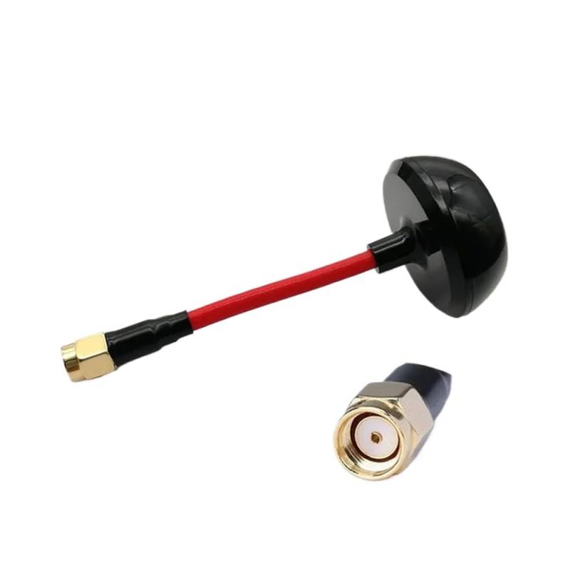 3dBi Omnidirektionaler Pilz TX RHCP FPV SMA RP-SMA Stecker kompatibel mit RC FPV Racing Drohnen Quadcopter Teilen(Straight RPSMA) von RJXDUPHT