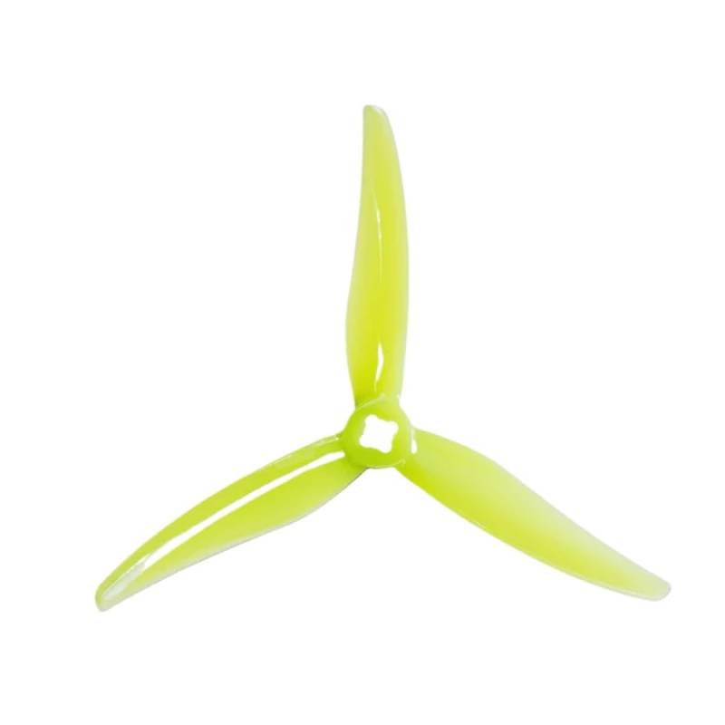 4 Paar Hurricane 4525 3 45 x 25 x 3 Zoll FPV-Propeller Kompatibel mit 2004 bürstenlosen Motor, kompatibel mit 4 Zoll RC FPV-Drohne(2pairs Clear Yellow) von RJXDUPHT