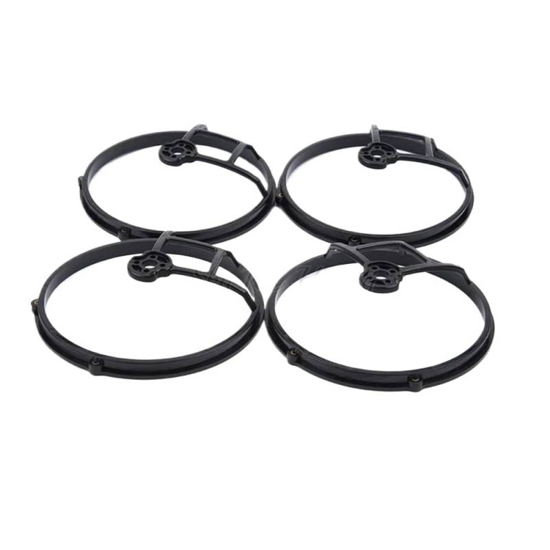 4PCS 3,5 Zoll PC Propeller Schutz Rahmen Kit Kompatibel mit RC FPV Cinewhoop Drohnen Propeller(4PCS 3.5inch Black) von RJXDUPHT