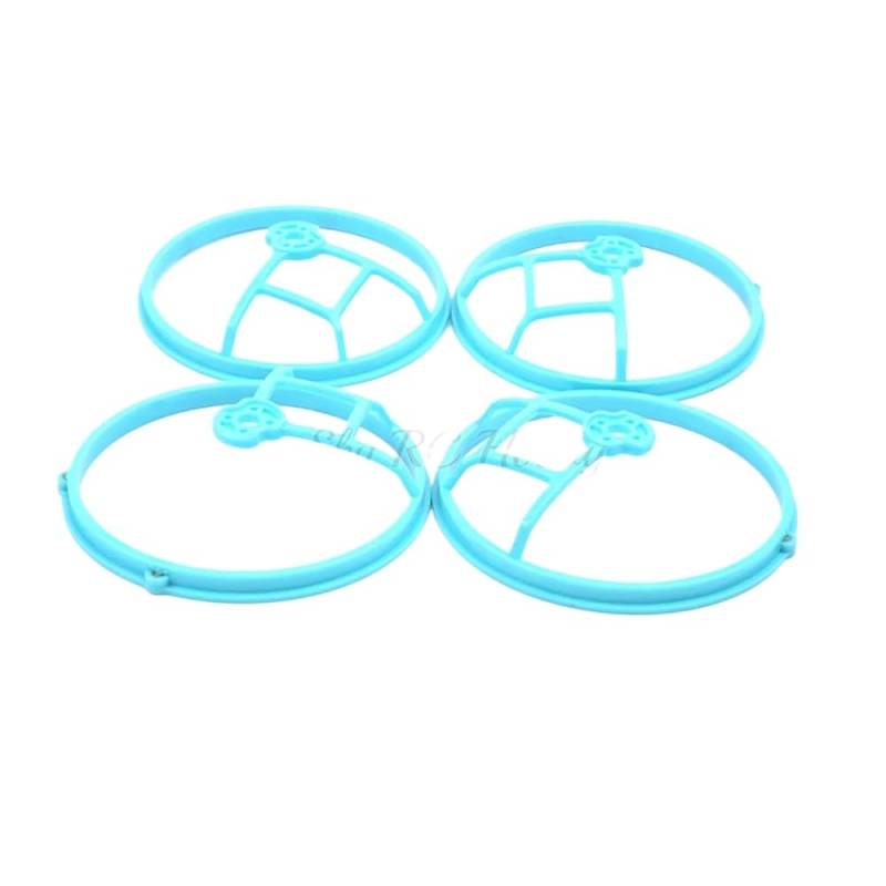 4PCS 3,5 Zoll PC Propeller Schutz Rahmen Kit Kompatibel mit RC FPV Cinewhoop Drohnen Propeller(4PCS 3.5inch Blue) von RJXDUPHT