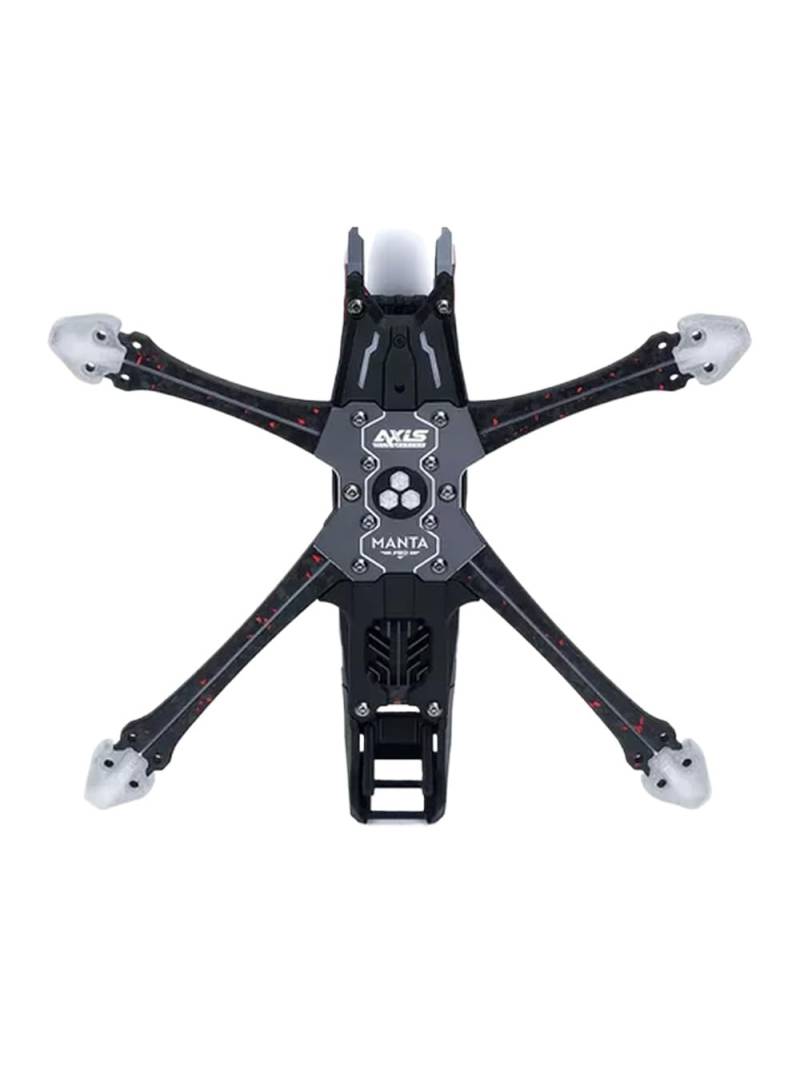 5-Zoll-FPV-Rahmenkit Kompatibel mit Freestyle-Rennen und Schießen Axisflying Manta 5 Pro DC Squashed X kompatibel mit anderen Renndrohnen(DC) von RJXDUPHT