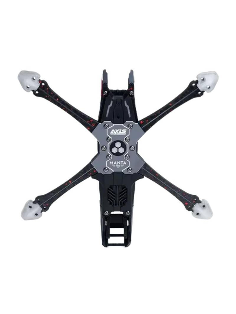 5-Zoll-FPV-Rahmenkit Kompatibel mit Freestyle-Rennen und Schießen Axisflying Manta 5 Pro DC Squashed X kompatibel mit anderen Renndrohnen(Squashed X) von RJXDUPHT