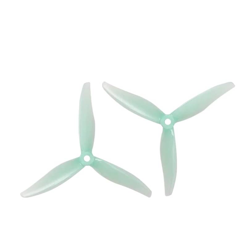 51366 MCK ReV3 5X2,8X3 3-Propeller Kompatibel mit FPV Racing Freestyle-Drohnen und 6S KV-Motoren DIY-Teilen(6Pairs Mint Green) von RJXDUPHT