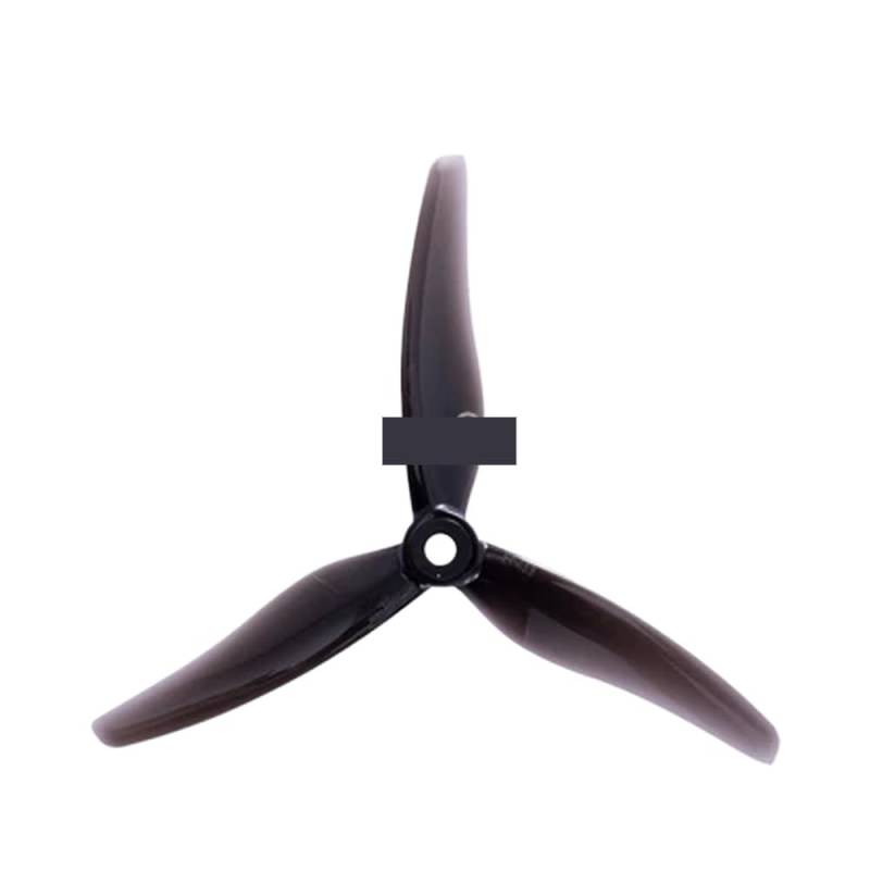 51433 5 Zoll 3 Propeller Kompatibel mit FPV Racing Drone 4 Stück 2 Paar CW CCW kompatible bürstenlose Motor Tri-Props(2 pair Black) von RJXDUPHT