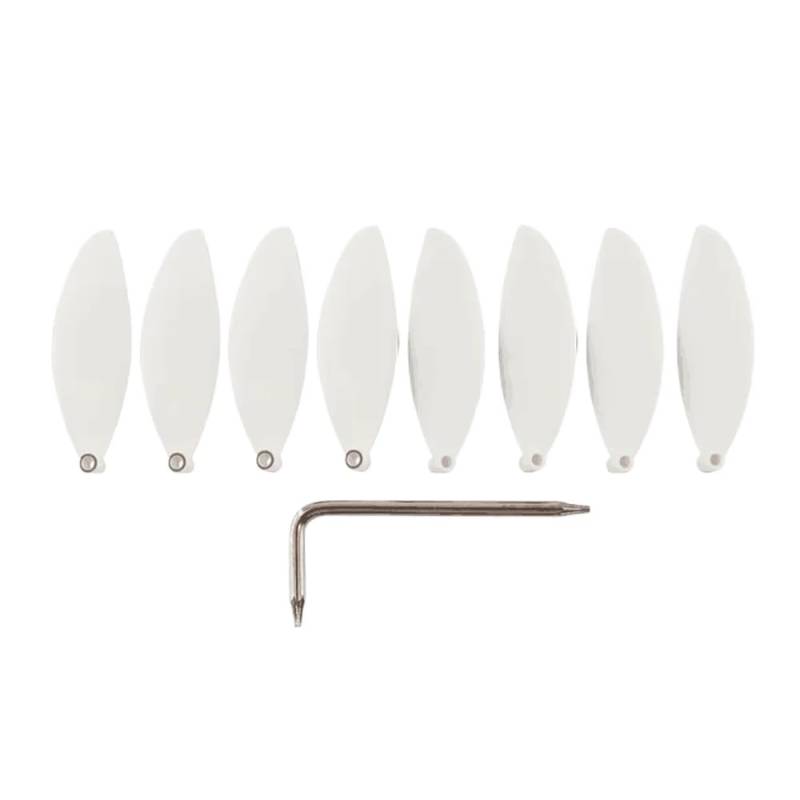 8PCS CCW CW Ersatz Propeller Kompatibel mit Anafi Ultra Compact 4K HDR Kamera Drone Zubehör Kompatible Requisiten Kits(WHITE) von RJXDUPHT