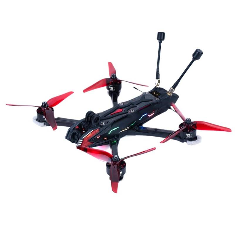 Axisflying Manta 5 Pro FPV-Drohne 6S, kompatibel mit O3 VTX GPS DC Square X-Rahmen Kompatibel mit Cinematic- und Freestyle-FPV-Kits(DC Frame PNP) von RJXDUPHT