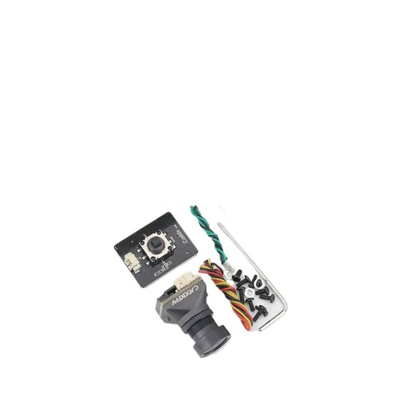 CADDX Ratel Pro 1500TVL 9,5 g Super WDR 4,5 V-27 V NTSC PAL CMOS FPV Starlight Nachtsicht Schwarzlichtkamera Kompatibel mit FPV Racing, kompatibel mit FPV-Drohnen(1Pcs CADDX Ratel Pro) von RJXDUPHT