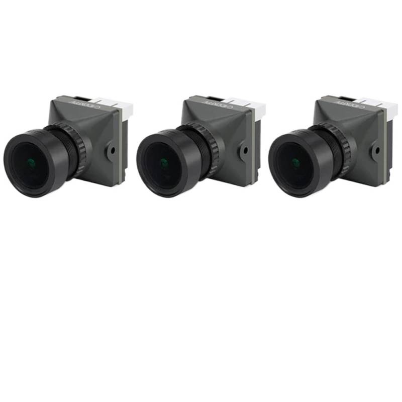 Caddx Ratel PRO FPV-Kamera 1500TVL 16:9/4:3 NTSC/PAL FOV125° Schwarzlicht-Nachtkamera Kompatibel mit kompatible FPV-Drohnen 1/2/3PCS(3PCS PRO) von RJXDUPHT