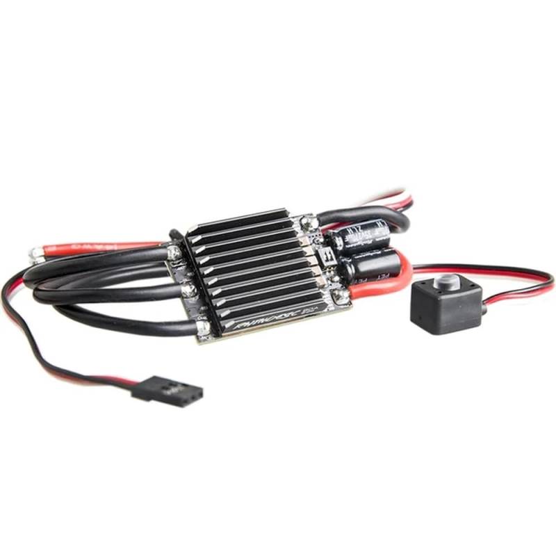 ESC 40A-S12 80A-S20 AM32 RC Crawler Bürstenloses Motorantriebssystem, kompatibel mit 1/10 Teilen MOA Shafty(VE80A) von RJXDUPHT