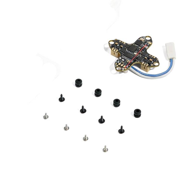 F4 1S 5A AIO Bürstenloser Flugregler mit integriertem SPI ExpressLRS 2,4G-Empfänger, kompatibel mit Meteor 65 75 FPV-Renndrohnen(SPI Frsky V2.0 0.8mm) von RJXDUPHT
