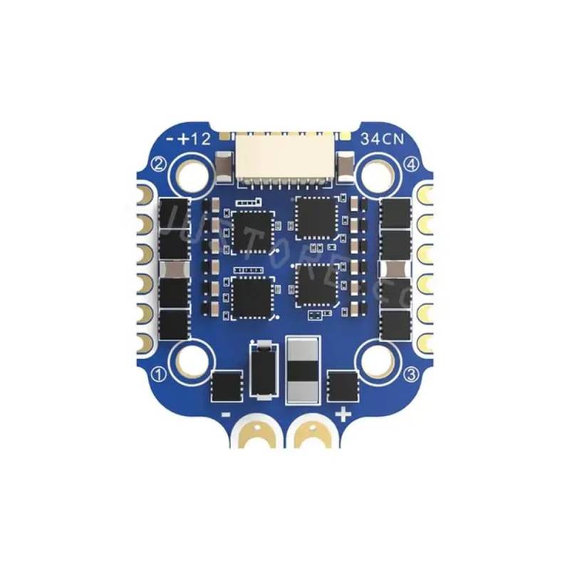 F7 35A 3-6S Stack BMI270 F722 Flight Controller und 35A BLHeli_S 4in1 ESC kompatibel Kompatibel mit RC FPV Racing Drone(35A 4in1 Mini) von RJXDUPHT