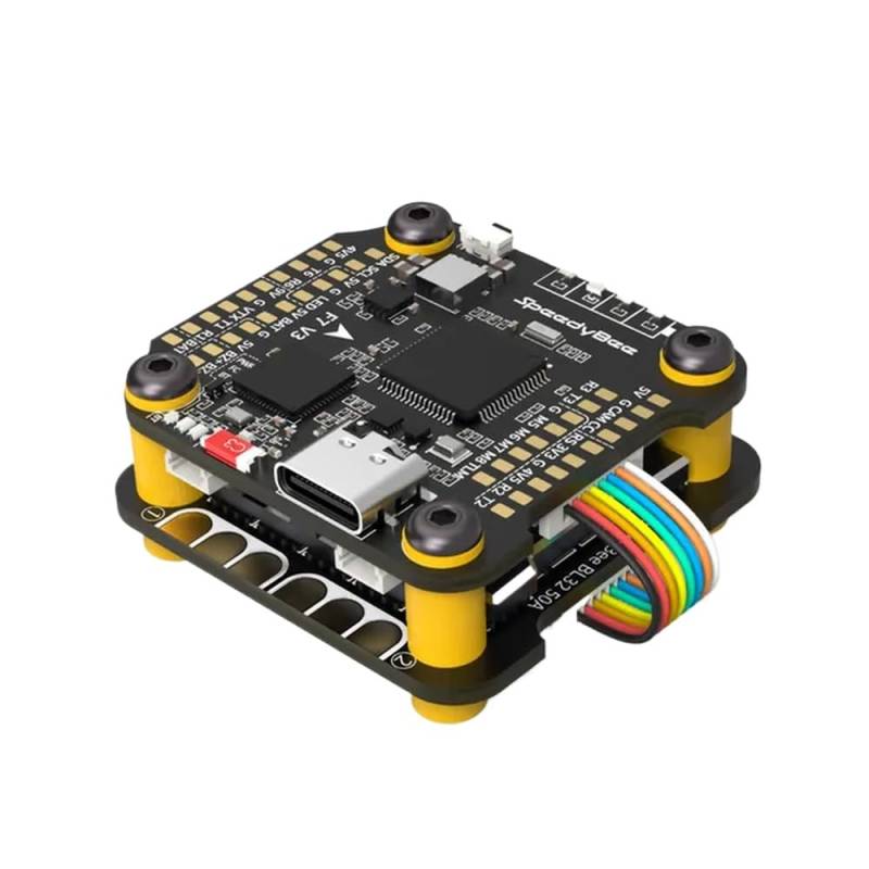 F7 V3 50A Stack F722 Flight Controller BL32 50A 4in1 ESC Kompatibel mit 3 bis 6S Lipo und Blackbox Analyzer Kompatibel mit FPV Freestyle Drohnen von RJXDUPHT