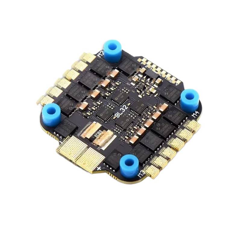 F745 Flight Controller Stack GF30F745-MPU BLHELI_32 45A 60A 4in1 ESC Kompatibel mit FPV Freestyle 3-6S 30X30mm(45A ESC) von RJXDUPHT