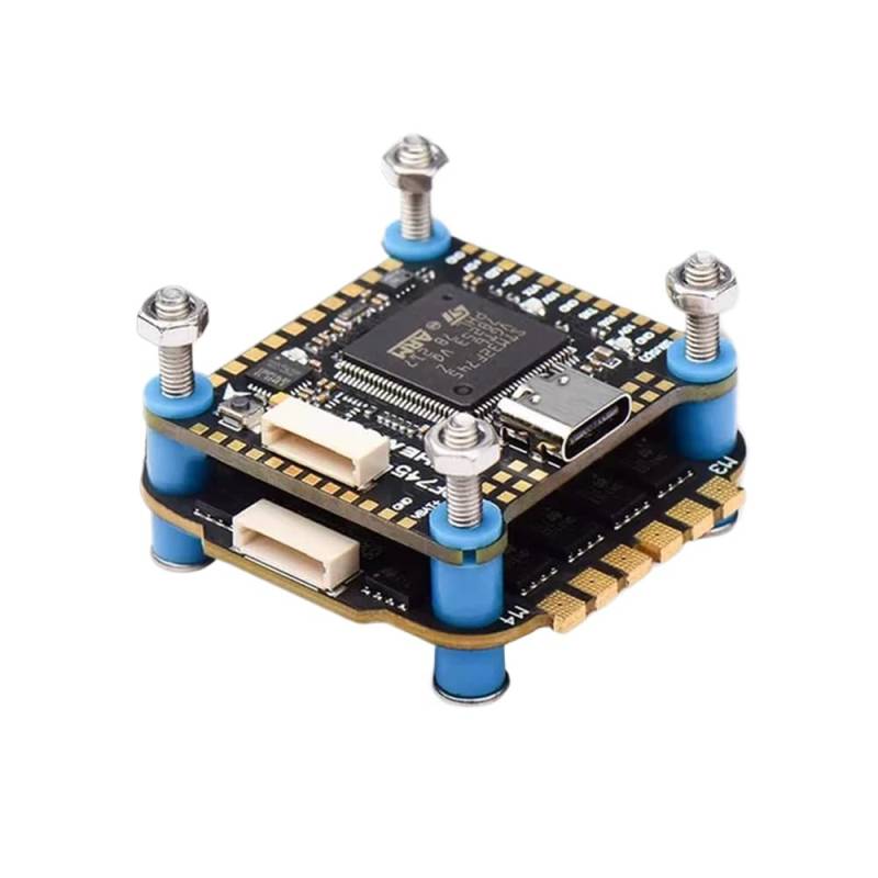 F745 Flight Controller Stack GF30F745-MPU BLHELI_32 45A 60A 4in1 ESC Kompatibel mit FPV Freestyle 3-6S 30X30mm(F745 60A) von RJXDUPHT