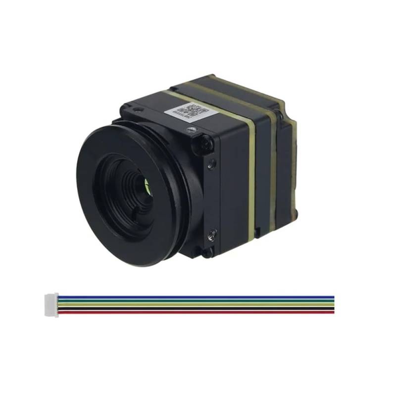HamGeek 256X192 Wärmebildkamera Kompatibel mit FPV-Drohnen, kompatibel mit CVBS-Schnittstelle, Langwellen-IR-12-um-Kameramodul(6.8MM Lens) von RJXDUPHT