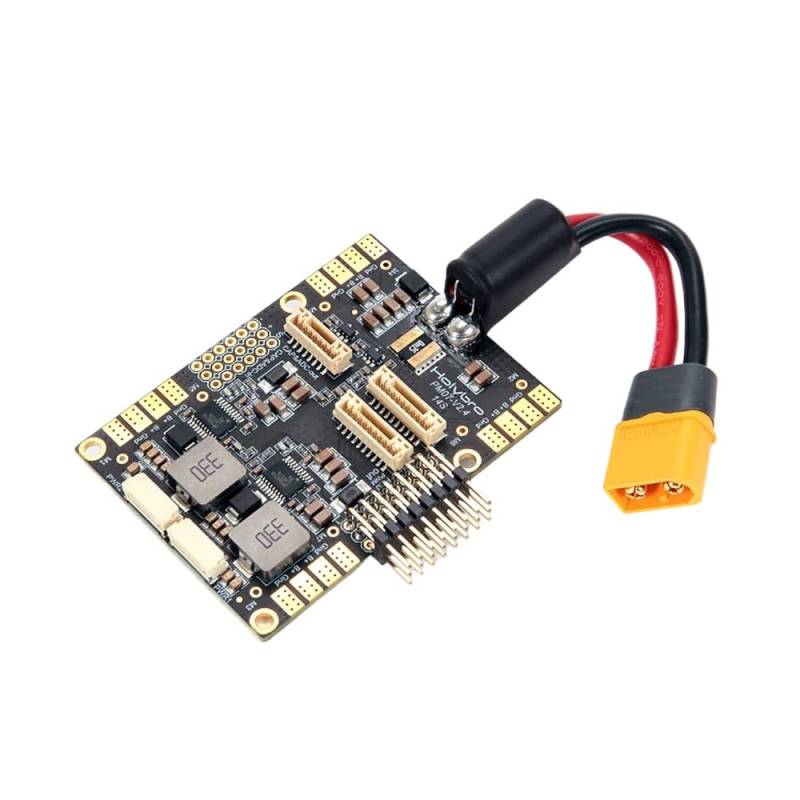 HolyBro PM07 Power Management Modul mit 5 V UBEC Kompatibel mit 2 bis 12 s LiPo-Ausgang, kompatibel mit Pixhawk 4 PX4 Flight Controller Kompatibel mit RC FPV Racing Drohnen von RJXDUPHT
