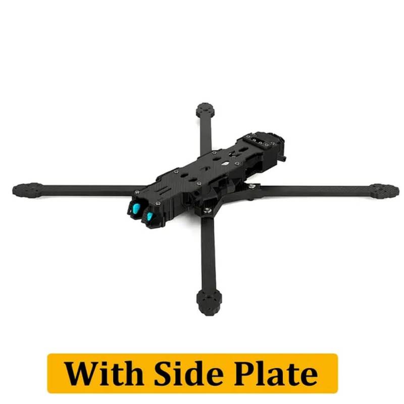 MANTA10 Lite 10-Zoll-FPV-Freestyle-Drohnenrahmen-Kit T700 Carbon 402 mm Radstand, kompatibel mit 10-Zoll-Propellern(With Side Plate) von RJXDUPHT